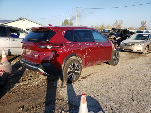  NISSAN ROGUE 2021 Бургунді