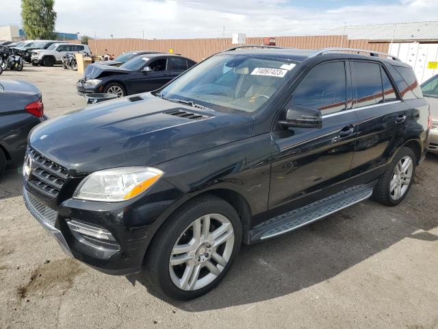 Lot #2189385511 2015 MERCEDES-BENZ ML 350 4MA salvage car