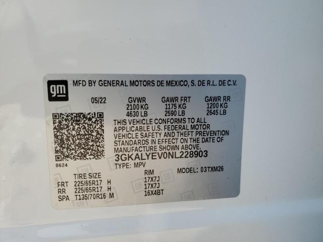 2022 GMC TERRAIN AT 3GKALYEV0NL228903