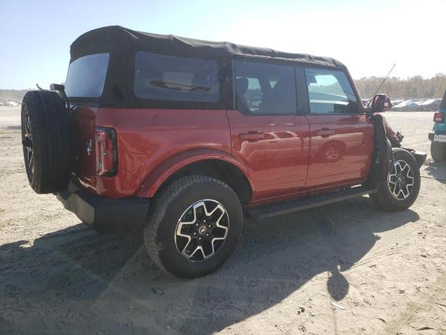  FORD BRONCO 2022 Бургунді