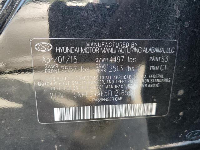 2015 HYUNDAI SONATA SPO - 5NPE34AF5FH216588