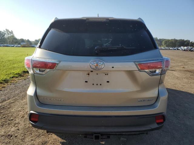 VIN 5TDJKRFHXES004576 2014 Toyota Highlander, Xle no.6