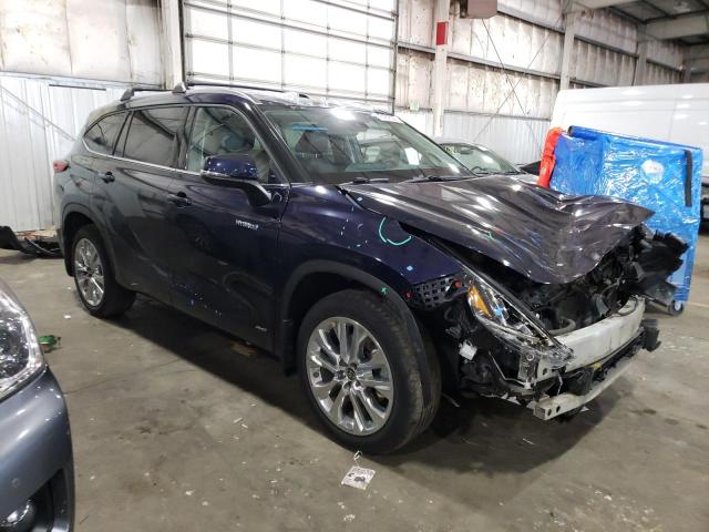 VIN 5TDXBRCH1LS012321 2020 Toyota Highlander, Hybri... no.4