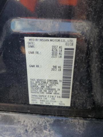 1N4AL3AP6JC226736 Nissan ALTIMA 2.5