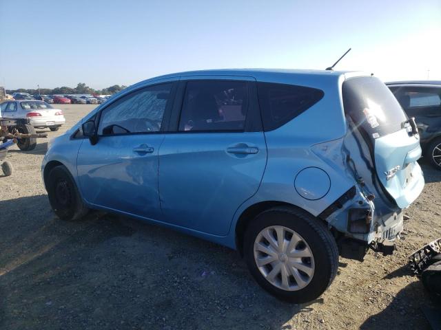 3N1CE2CP1FL422893 Auction: COPART Lot: 70766823 Location: CA - ANTELOPE 3N1CE2CP1FL422893 NISSAN VERSA 2015 BLUE Photo 2