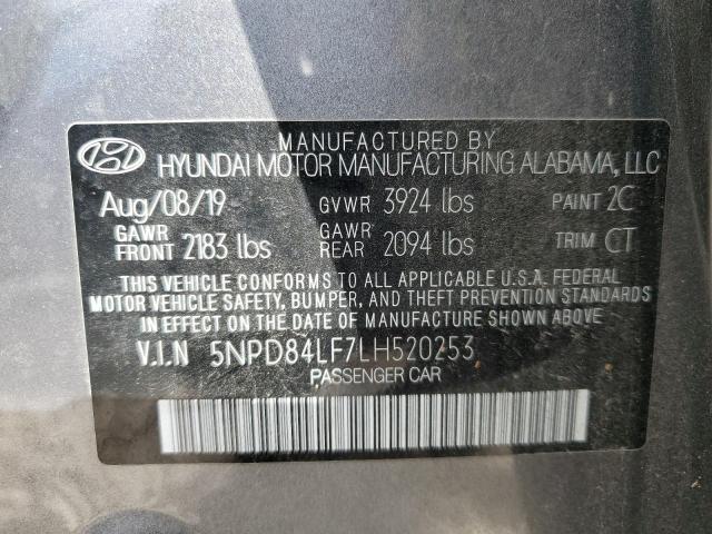 2020 HYUNDAI ELANTRA SE - 5NPD84LF7LH520253