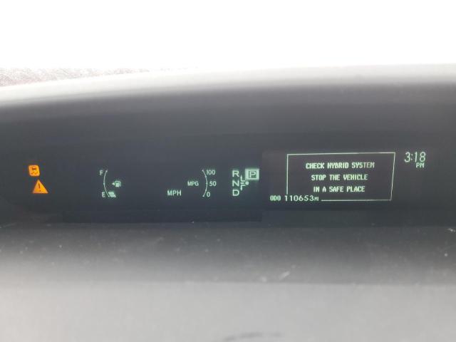  TOYOTA PRIUS 2015 Червоний