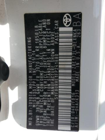 5YFBURHE1FP241680 Toyota COROLLA L