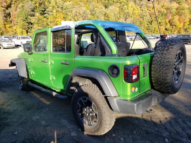 1C4HJXDG3JW272086 | 2018 Jeep wrangler unlimited sport