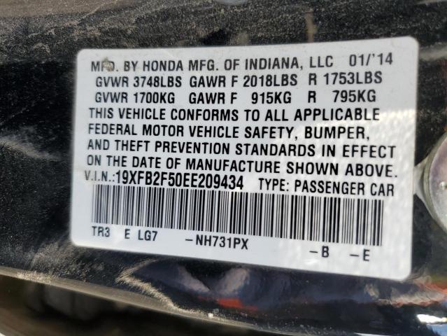 19XFB2F50EE209434 Honda Civic Lx