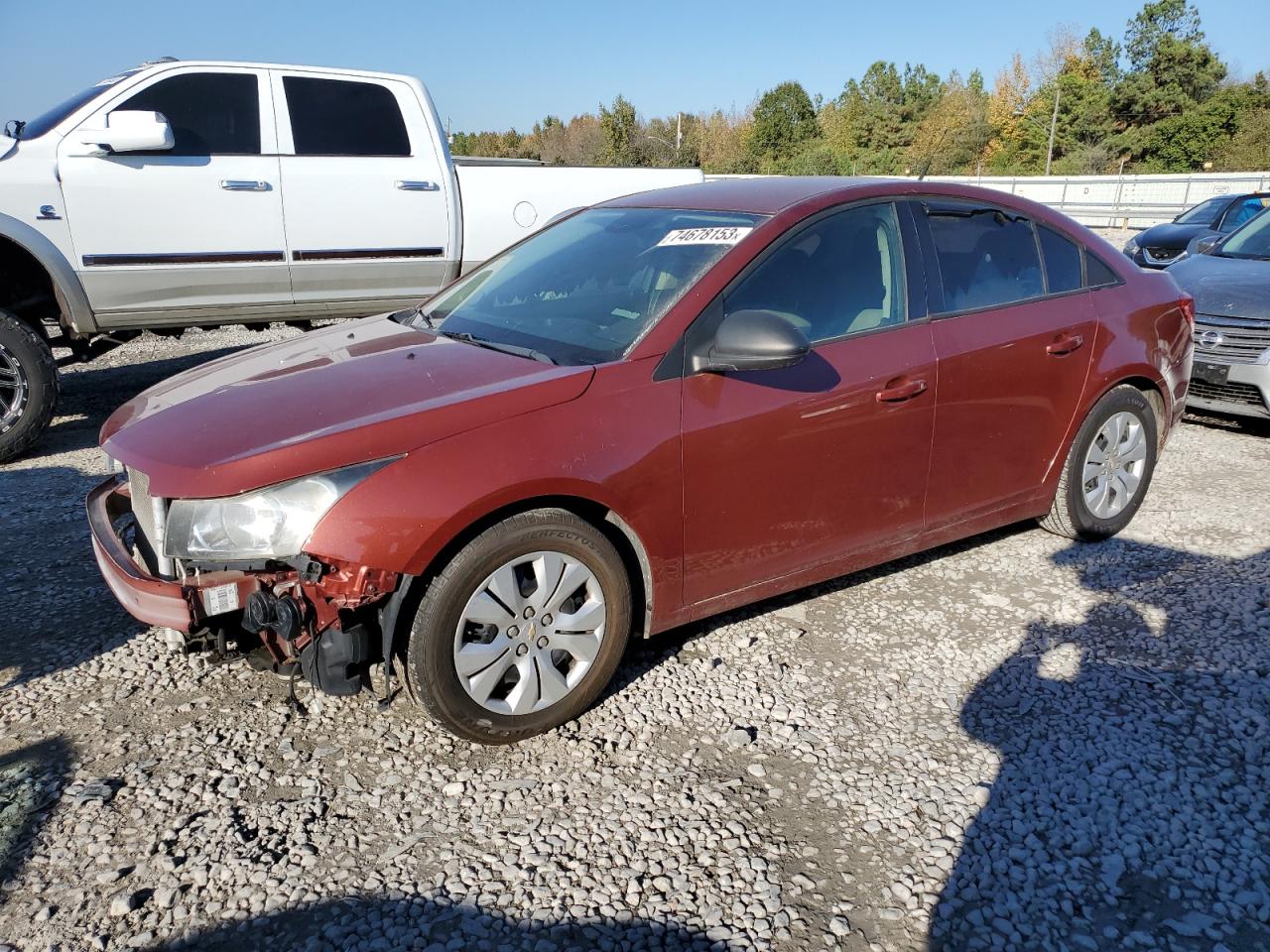 1G1PA5SH9D7155261 2013 Chevrolet Cruze Ls 1G1PA5SH9D7155261 2013 Chevrolet Cruze Ls
