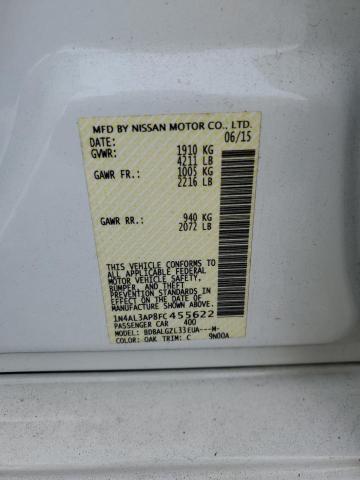 1N4AL3AP8FC455622 Nissan ALTIMA 2.5