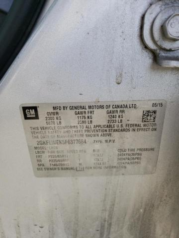 2GKFLWEK5F6377684 GMC Terrain Sle
