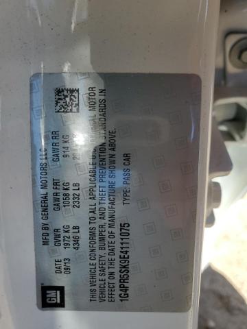 1G4PR5SK9E4111075 Buick Verano Convenience