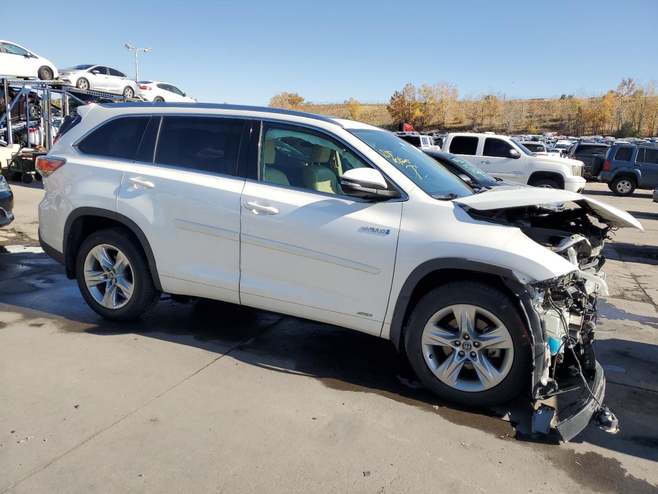 5TDDCRFHXGS016563 2016 Toyota Highlander Hybrid Limited