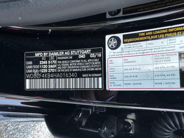 WDDZF4KB4HA016340 Mercedes-Benz E 300 4matic