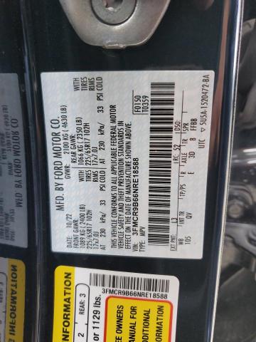 3FMCR9B66NRE18588 Ford Bronco Sport Big Bend
