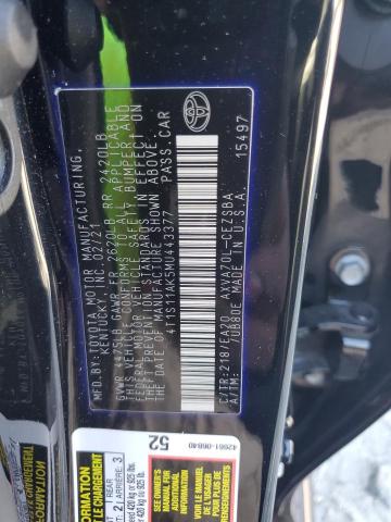 2021 TOYOTA CAMRY NIGH - 4T1S11AK5MU443377