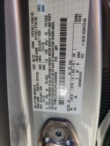 2023 FORD ESCAPE ACT 1FMCU0GN2PUA84856