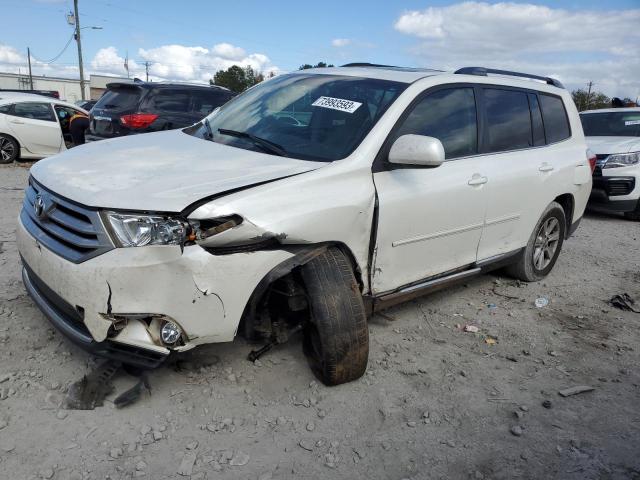 VIN 5TDZK3EH0DS097382 2013 Toyota Highlander, Base no.1