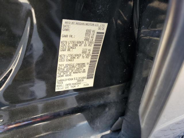 1N6BA1F40GN513586 Nissan Titan Xd Sl