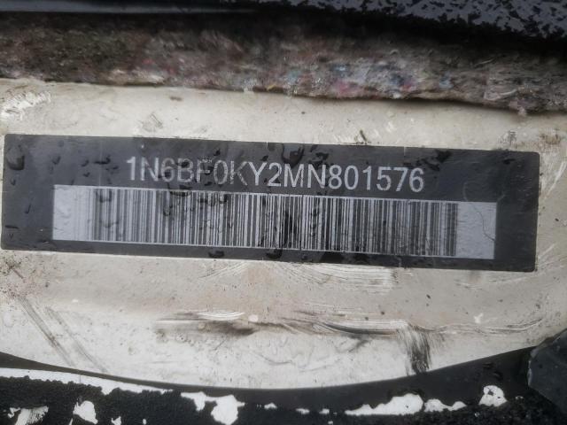 1N6BF0KY2MN801576 Nissan NV 2500 S