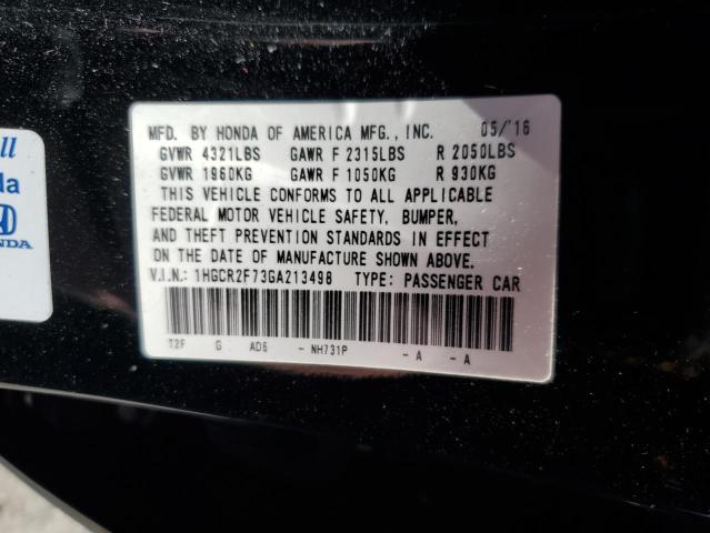 1HGCR2F73GA213498 Honda ACCORD EX