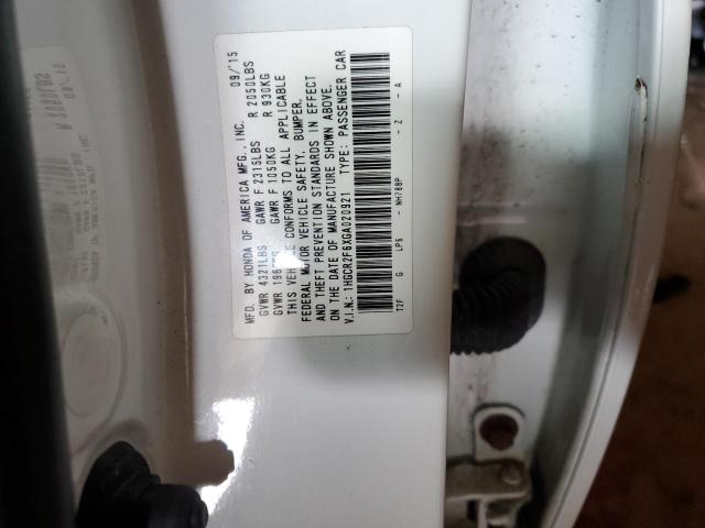 1HGCR2F6XGA020921 Honda Accord Sport