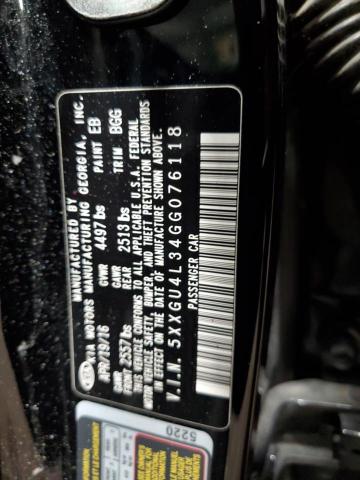 5XXGU4L34GG076118 KIA OPTIMA EX