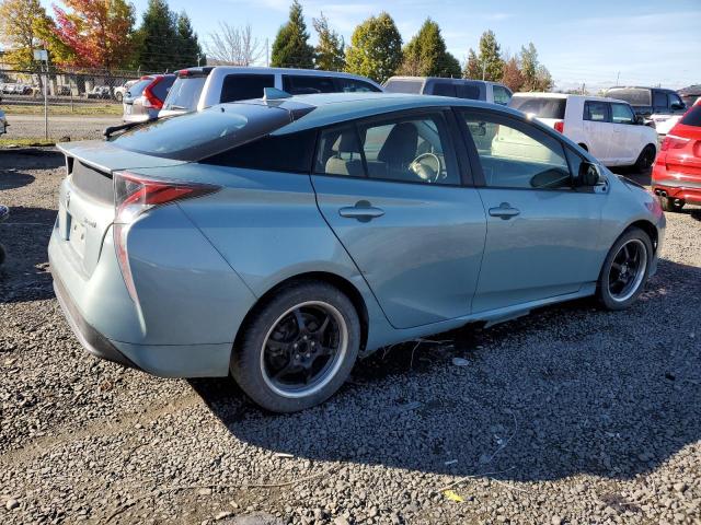  TOYOTA PRIUS 2016 Бірюзовий