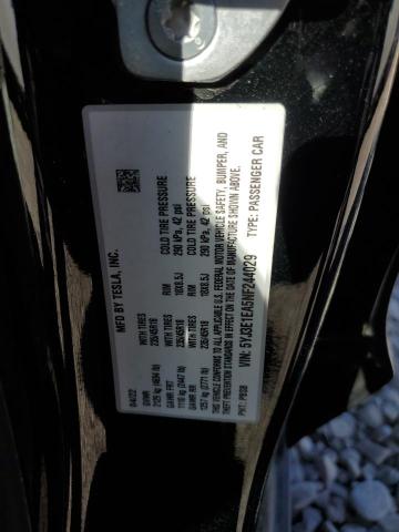 5YJ3E1EA5NF244029 Tesla MODEL 3