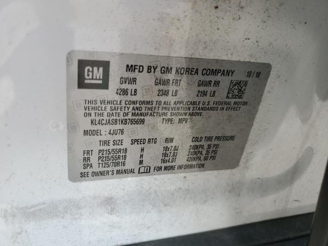 2019 BUICK ENCORE PRE - KL4CJASB1KB765699