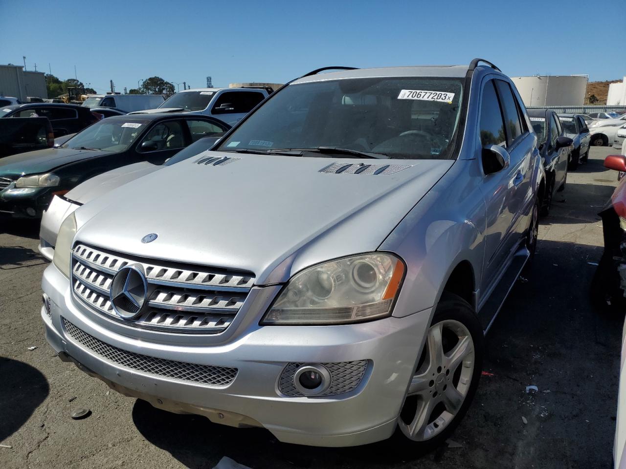 4jgbb86e17a285988 4JGBB86E17A285988 2007 Mercedes-Benz Ml 350
