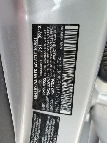 WDDSJ4EB5EN043174 Mercedes-Benz CLA 250