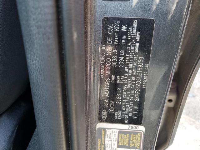 3KPF24AD5LE189253 KIA FORTE FE