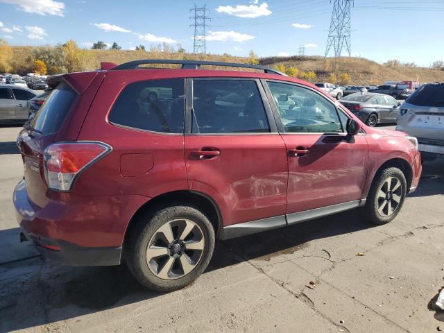  SUBARU FORESTER 2017 Бордовий