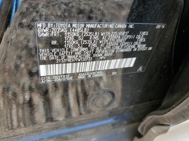 2015 TOYOTA RAV4 LE - 2T3ZFREV7FW130733
