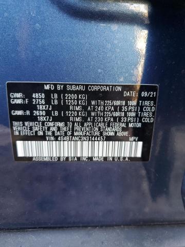 4S4BTANC3N3144457 Subaru Outback Limited