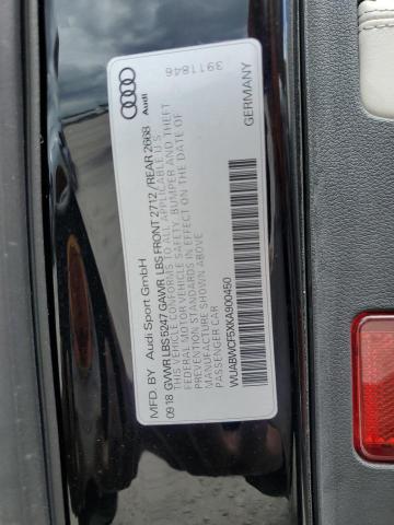 2019 AUDI RS5 WUABWCF5XKA900450