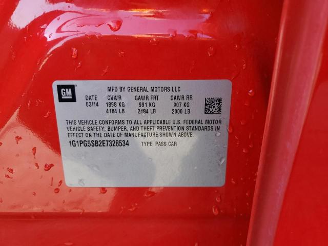 1G1PG5SB2E7328534 2014 Chevrolet Cruze Ltz
