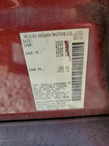 1N4AL3AP4FN920059 | 2015 NISSAN ALTIMA 2.5