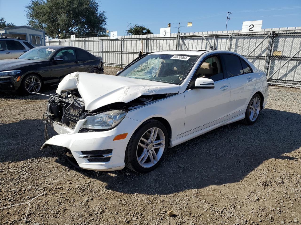 Lot #2189325647 2013 MERCEDES-BENZ C 250