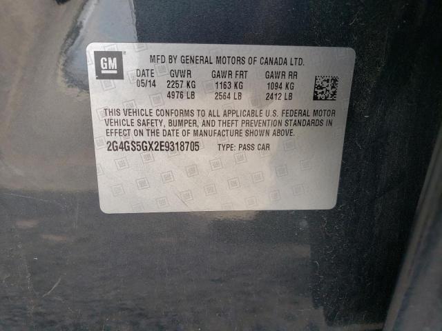2G4GS5GX2E9318705 Buick Regal Premium