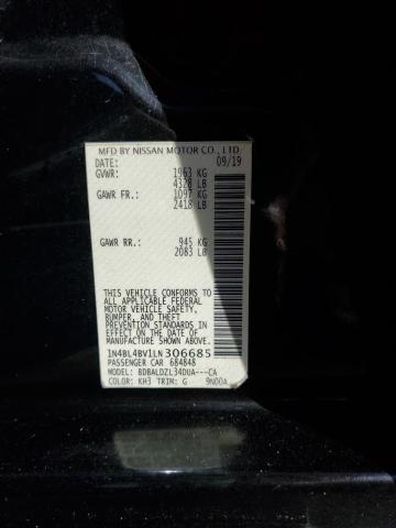 1N4BL4BV1LN306685 | 2020 NISSAN ALTIMA S