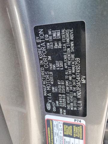 KNDJP3A54H7493759 KIA SOUL +