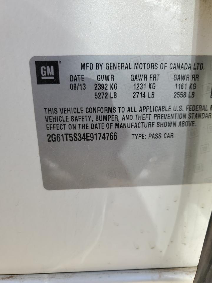 2g61t5s34e9174766 2G61T5S34E9174766 2014 Cadillac Xts Platinum