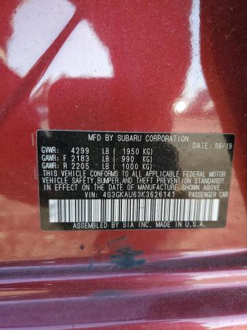 4S3GKAU63K3626141 Subaru Impreza Limited