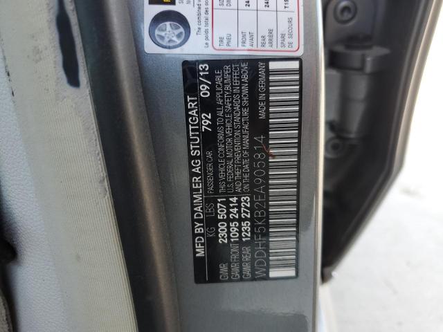 WDDHF5KB2EA905814 Mercedes-Benz E 350
