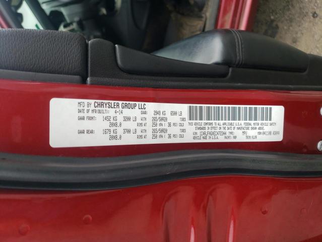 1C4RJFAGXEC472344 Jeep Grand Cherokee Laredo