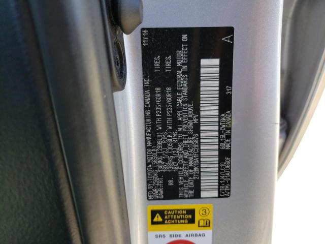 2015 LEXUS RX 2T2BK1BA1FC295876